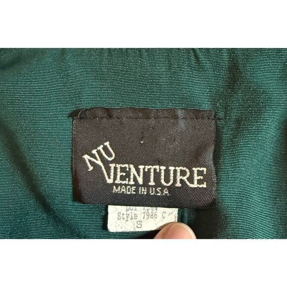 RARE Vintage 90's Nu Venture Floral Vest and Blouse - Picture 6 of 9